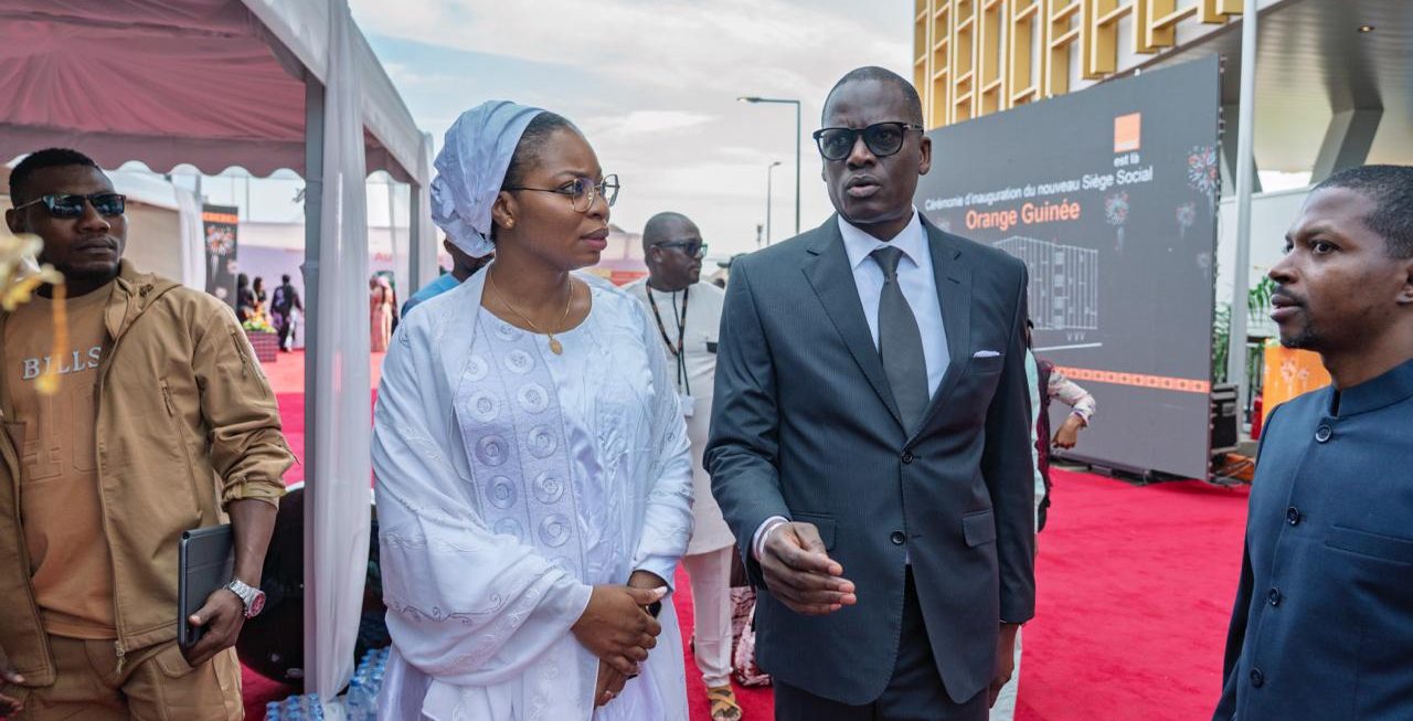 Dans le cadre de l’inauguration officielle de son nouveau siège social à Koloma (Conakry)