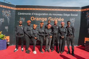 Dans le cadre de l’inauguration officielle de son nouveau siège social à Koloma (Conakry)