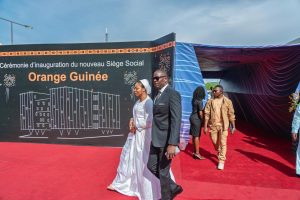 Dans le cadre de l’inauguration officielle de son nouveau siège social à Koloma (Conakry)